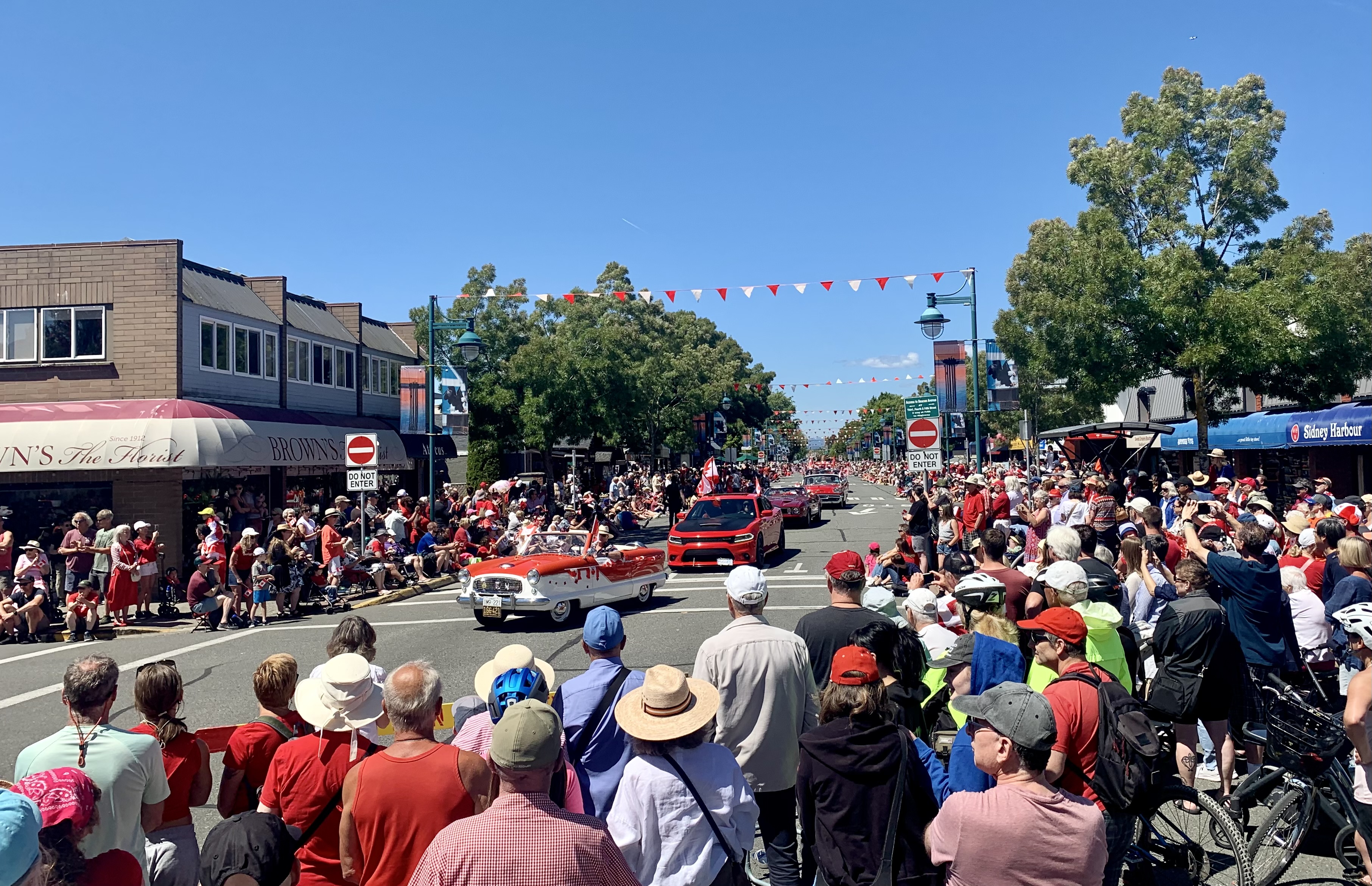  Canada Day Parade 2023.Vintage cars