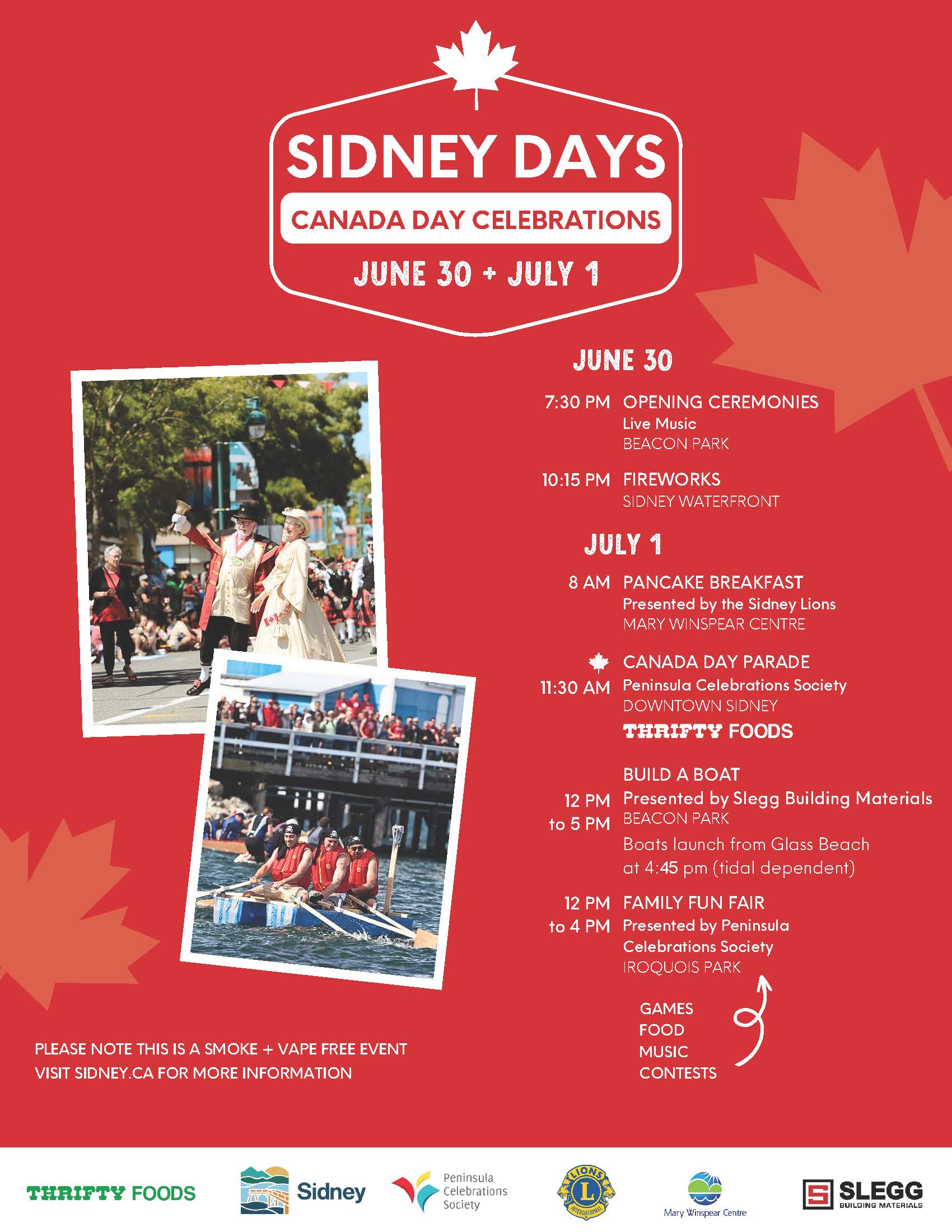 2026 Sidney Days Poster