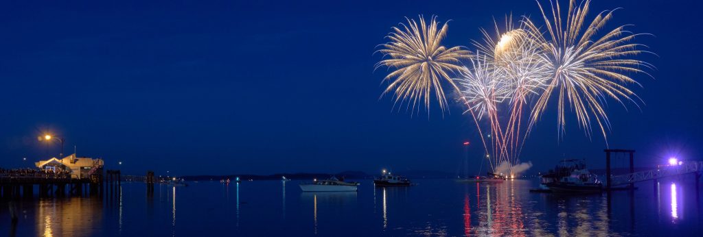 Fireworks Banner