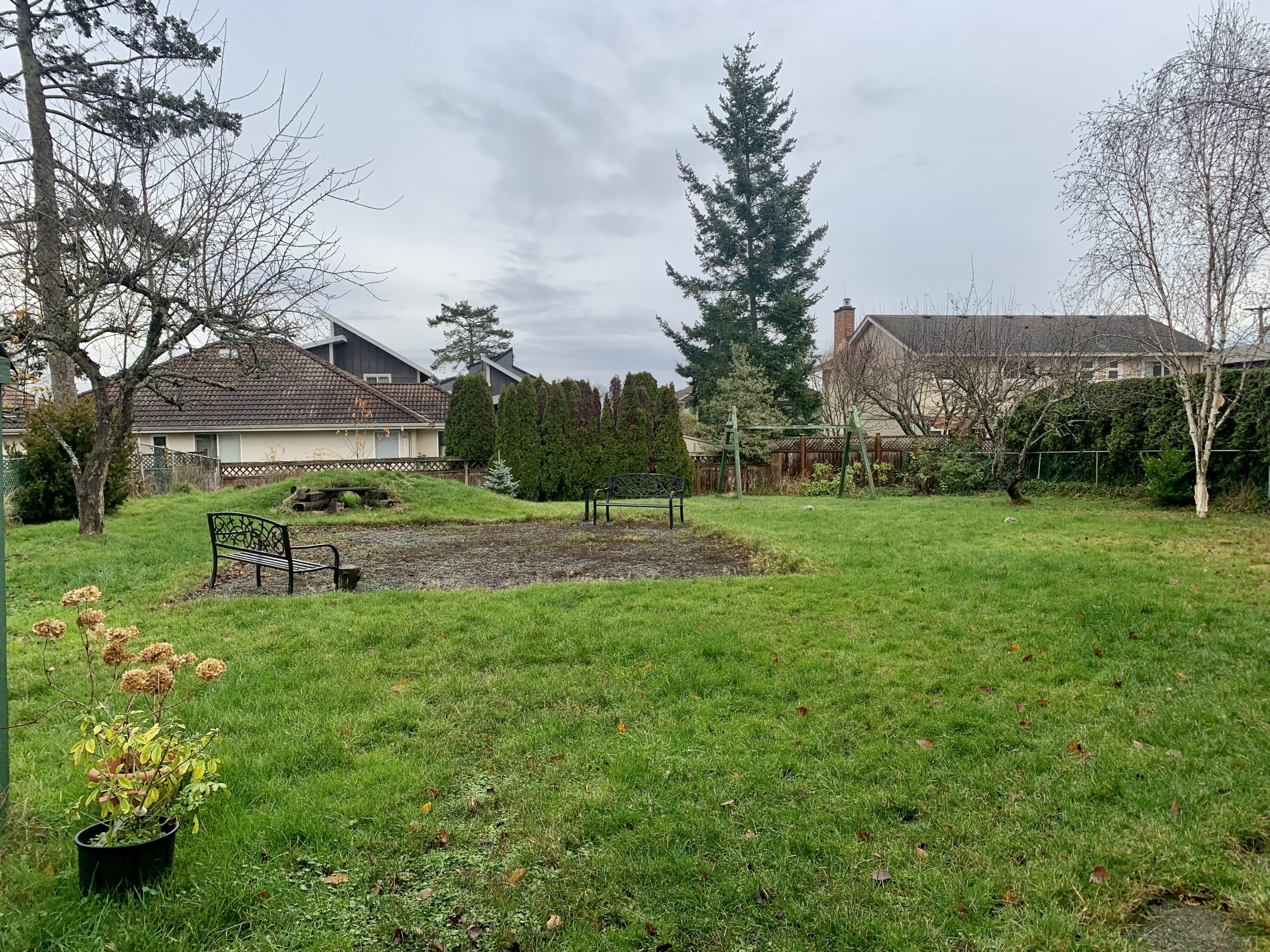 Future Park. View of Backyard of Lot 10097