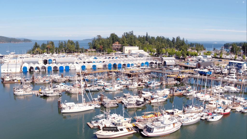 Aerial of Harbour Road