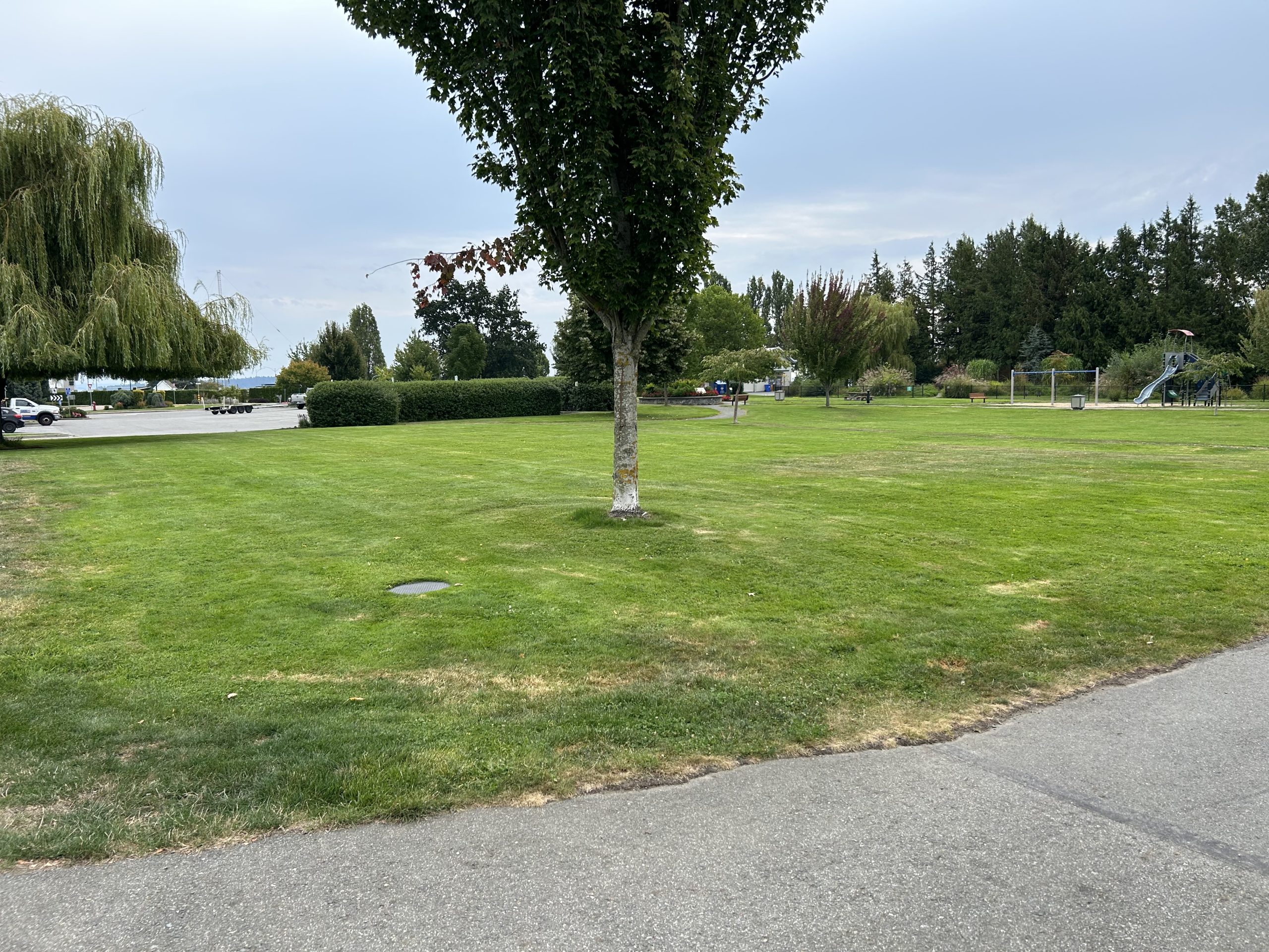 Iroquois park facing waterpark