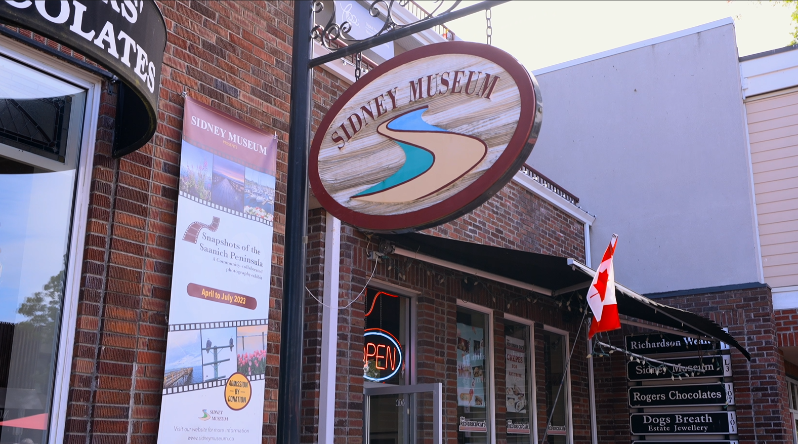Sidney Museum sign