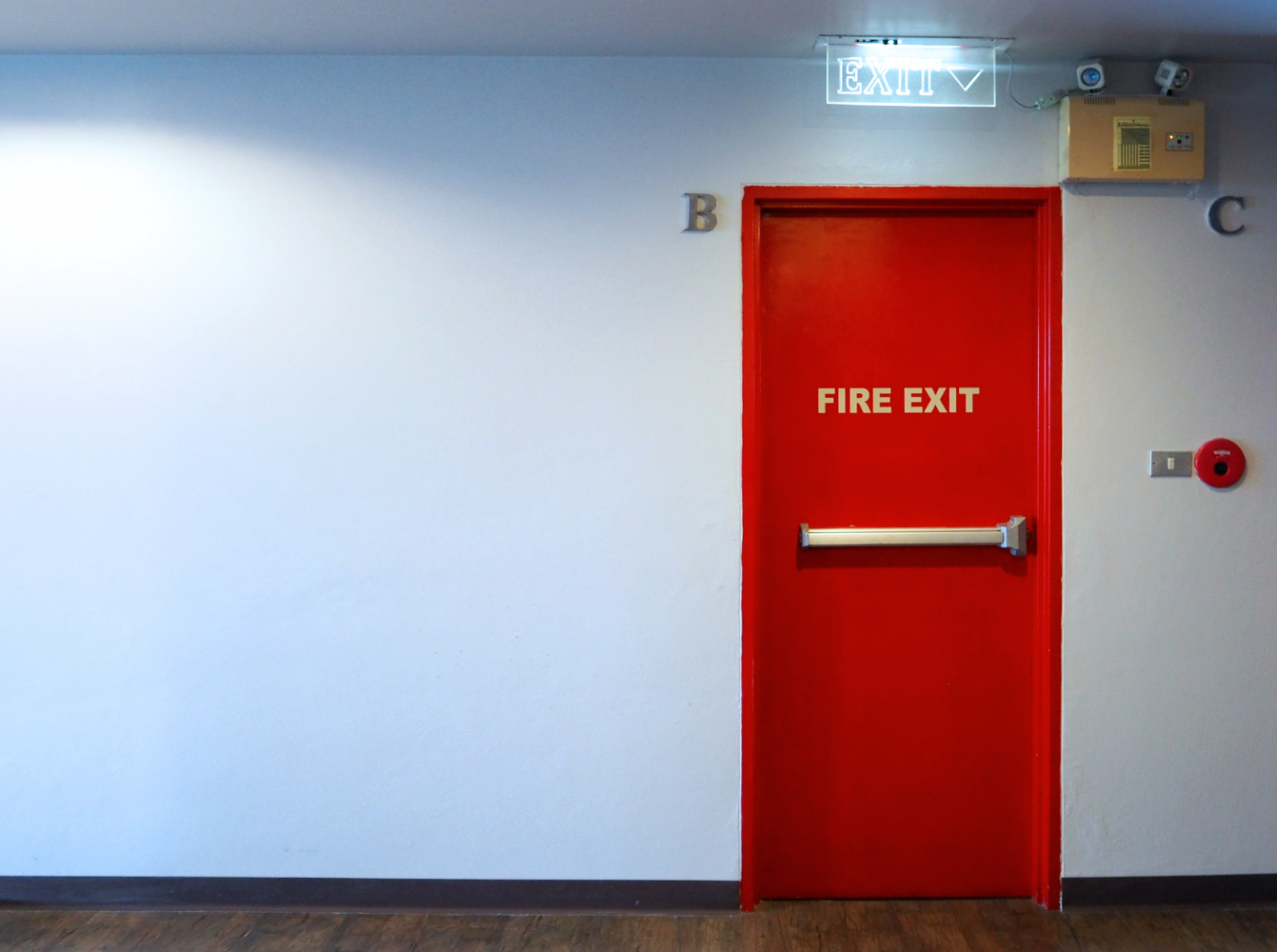 Fire Exit Door