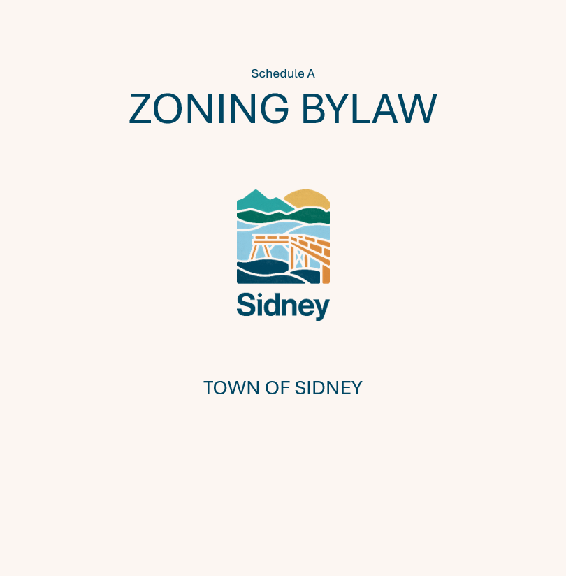 Zoning Bylaw 2275 Cover