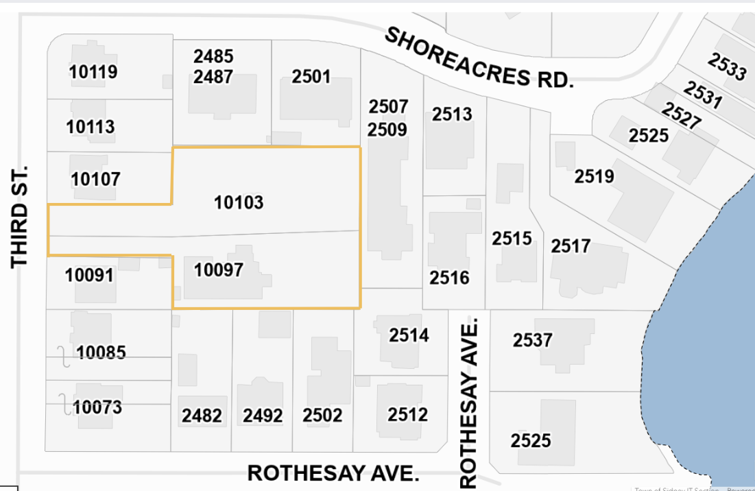 Map Showing New Parklands